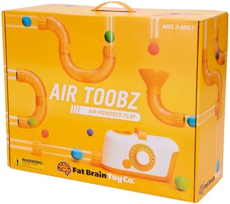 Fat Brain Toys The Original Air Toobz, Air-Powered STEM Building Toys for Kids & Teens, Kids Building Toys, STEM Toys for 3+ Year Old - Image 2