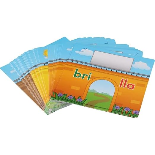 Really Good StuffSpanish Syllable Blends Bridge Game - 1 Set - Image 4