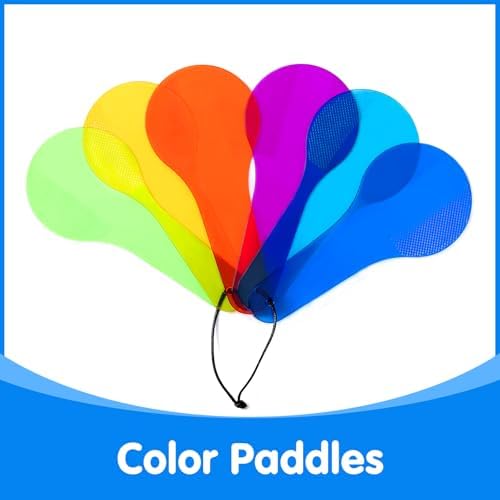 18 Pcs Color Paddles - Engaging Color Mixing Toys for Kids - Image 2