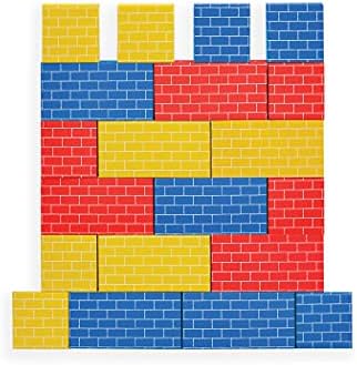 BB at Play Heavy Duty Kids Jumbo Cardboard Building Blocks, 20 PK by BankersBox