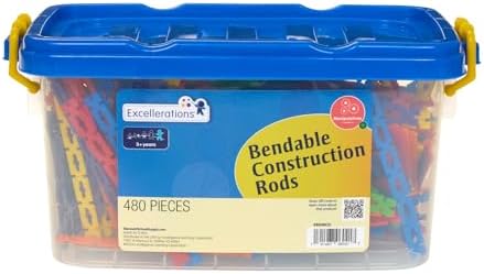 Excellerations Bendable Construction Rods - 480 Pieces - Image 2