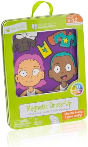 Open The Joy Magnetic Dress-Up Playset for Kids, Mix & Match, Ages 4+ by OpenTheJoy