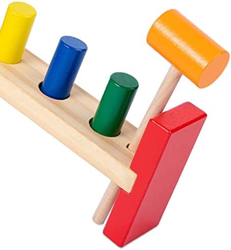 Fancyes Wooden Hammering Toy Pounding Toddler Playing - Image 3