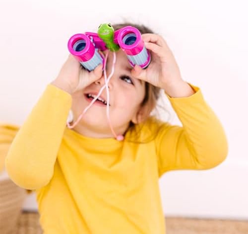 Melissa & Doug Sunny Patch Cutie Pie Butterfly Binoculars - Pretend Play Toy - Image 3