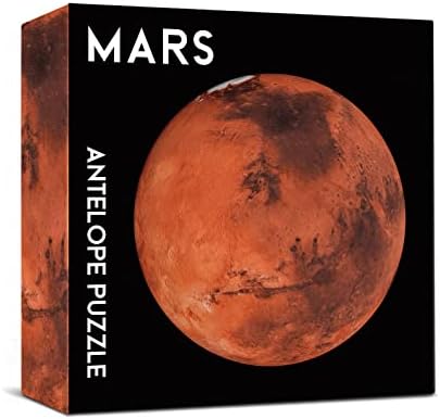 Antelope - 1000 Piece No Dust Jigsaw Puzzle for Adults, Space Style, Round Puzzle, 1000 Pieces, 1 Set, 1 Puzzle - Image 4