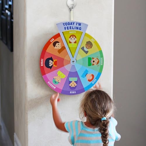 Kids Emotion Wheel, Feelings Wheel, Feelings Kid Charts, Expression Emotions Chart, Emotional Toys for Toddlers and preschoolers - Image 5