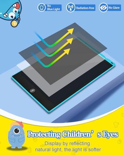 cimetech LCD Writing Tablet, 12 Inch Colorful Drawing Pad for Kids - Image 3