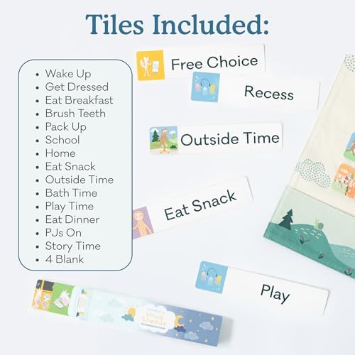 Slumberkins 18 Piece Visual Schedule for Kids - Image 3