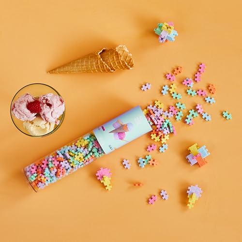 PLUS PLUS 240 Piece Gelato Mix - Mini Waffle Blocks, Classroom Must Haves - Image 3