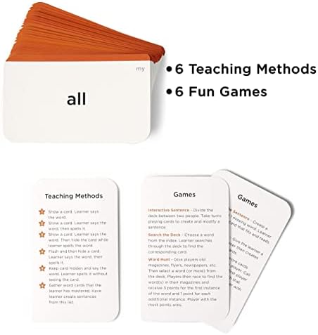 Award-Winning Pre-K Sight Words Flash Cards – 100+ Dolch & Fry High-Frequency Words – Learn to Read for Ages 3–5 – Preschool, Kindergarten, Homeschool & Classroom - Image 6