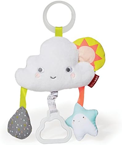 Skip Hop Baby Stroller Toy, Silver Lining Cloud Jitter, Cloud , 0.25 Pound by Unknown