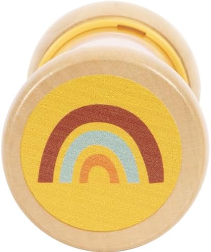 Small Foot Rainmaker Rattle Safari, Fascinating Wooden Sensory Toy, for Kids Aged 6+ Months Old, 12458 - Image 3
