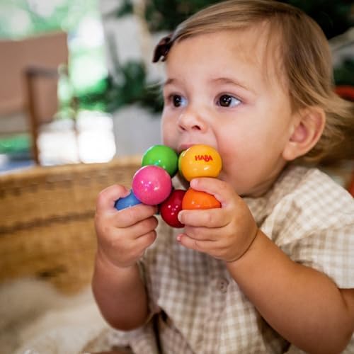 HABA Magica Wooden Grasping Toy Rattle - Baby Teething & Sensory Toy - Image 2
