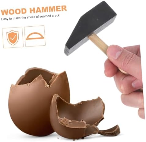 BESPORTBLE 5pcs Mini Wooden Hammer Toy Mallet for Kids Creative Play - Image 6