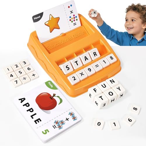 Montessori Matching Letter Game Toys for 3 4 5 Year Old Boy Girl Gifts Kids by MeloDirect
