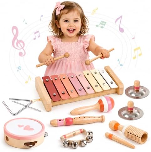Vanplay Montessori Musical Instruments Toys for 2 3 Year Old Girls Gifts by Vanplay