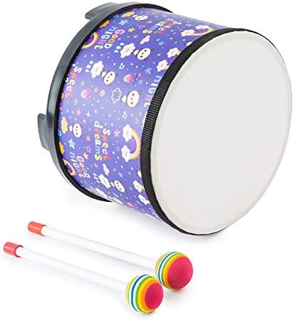 Musfunny Floor Tom Drum for Kids: 8 Inch Baby Drums Set Percussion Toys - Image 4