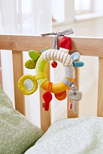 HABA - Fabric Toy - My First Keys - Rattle - 6 Months and Up - 306453 - Image 4