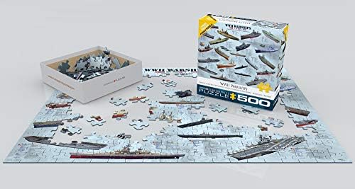 World War II Warships Puzzle, 500-Piece - Image 3