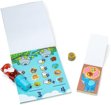 Melissa & Doug Sticker Wow!™ Fox Bundle: 24-Page Activity Book, Refillable Sticker Stamper, Mini Pad, 500 Stickers, Arts and Crafts for Kids Ages 3+ (Pack of 2) - Image 3