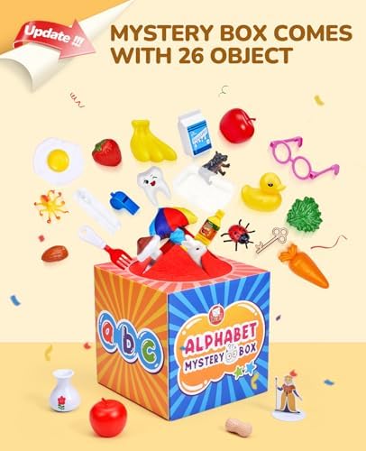 JoyCat Mystery Alphabet Box 26PCS, Letter Sorting Matching Game - Image 4