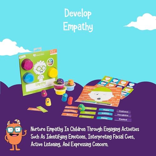 Open The Joy Empathy Builder Toolkit for Kids Ages 4+ Social Emotional Learning Toys, Emotional Intelligence Activities, Feelings Learning Kit, Therapy Tools for Children, Screen-Free Educational Gift - Image 3