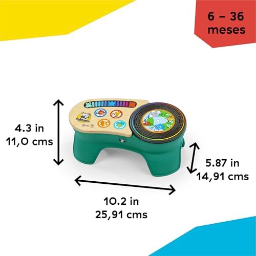 Baby Einstein + Hape DJ Discovery Musical Toy Turntable, Ages 6 Months and Up, Standard (Pack of 6) - Image 2