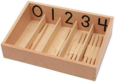 Adena Montessori Spindle Box with 45 Spindles - Image 2