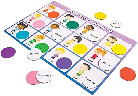 Junior Learning 6 Social Skills Board Games, Multi-Color Set for Kids - Image 7