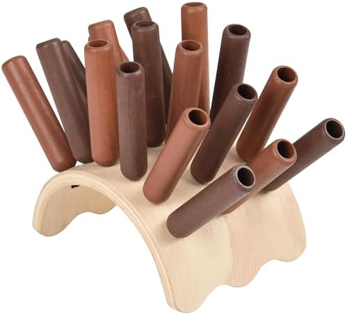 Montessori Eco-Friendly Wooden Jiggle Sticks – Sensory & Fine Motor Development Tool for Ages 12 Months+, Early Childhood & Special Needs Learning - Image 2