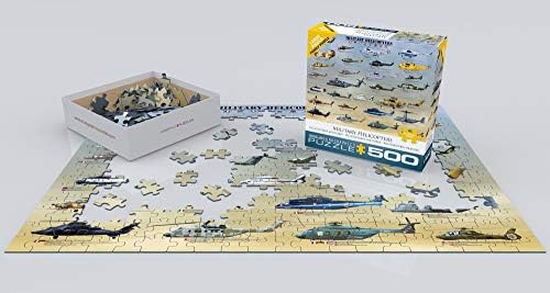 EuroGraphics Military Helicopters Puzzle, 500-Piece - Image 3