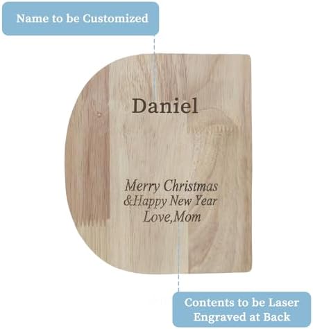 Wooden Letter Piggy Bank for Kids Boys Girls,Personalized Piggy Bank (Laser Engraving),A-Z Letters Coin Bank Money Box Customized Name, for Family Christmas Birthday Gift (D) - Image 2