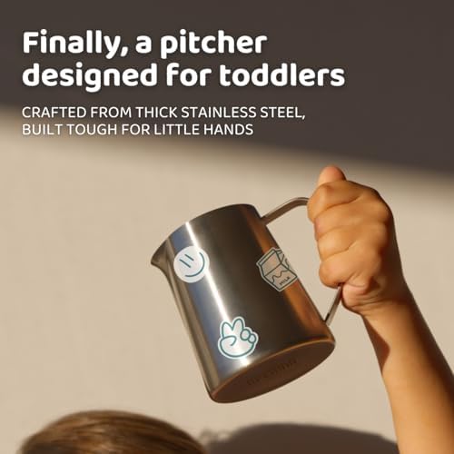 APLAINR Montessori Kids Pitcher, Small Milk & Water Jug for Toddlers - Image 2