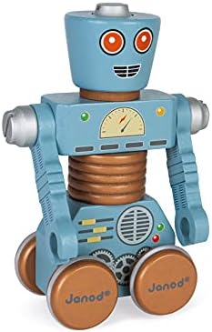 Janod Brico'kids Take-Apart DIY Robots 53 Piece Set – Ages 3 Years+ - J06473 - Image 2