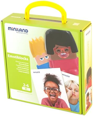 Miniland Educational MLE32350 Emotiblocks (Pack of 18),9.25x2.36x9.65 inch - Image 4