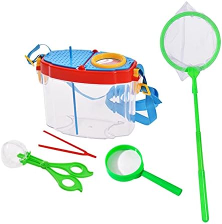 1 Piece Insect Viewer Box Explorer Toy Transparent with Lanyard and Clip Suitable for Nature Study Adventure Gift Giving, C - Image 2