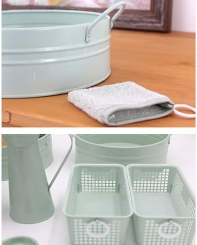 Montessori Cloth Washing Set with Beechwood Board - Image 4