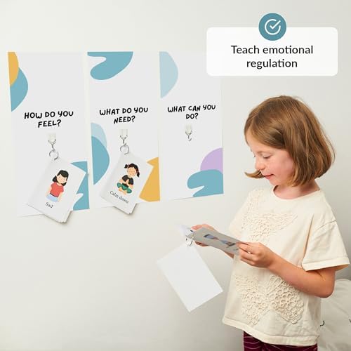 ODOXIA Calm Down Corner Kit for Classrooms | Sensory Tools for Kids | Includes Plush, Posters, Solutions Wall, Fidget Toys | Special Education | School Items for Children - Image 6