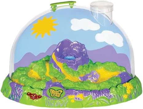 Insect Lore Ladybug Land with Prepaid Voucher - Redeem Voucher for 10-15 Native Ladybug Larvae - Diorama Style Ladybug Habitat for Kids - Observe, Raise, & Release Adult Ladybugs by InsectLore