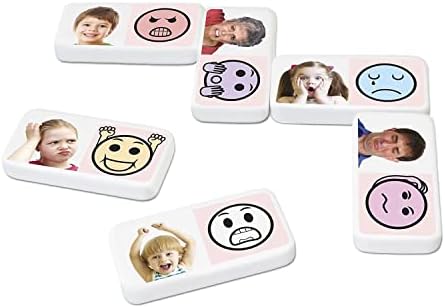 Junior Learning Emotion Dominoes,4.7 x 1.5 x 7.8 inches - Image 4