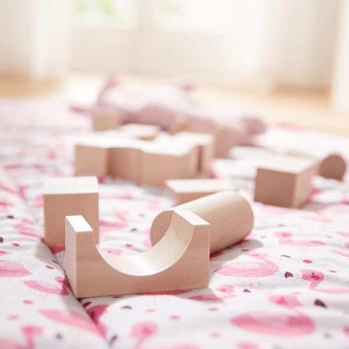 HABA Wooden Building Blocks 26 Piece Set: Open-Ended Stacking Toys, Toddler Blocks, and Wooden Toys Made in Germany for Creative Play and Learning - Image 5