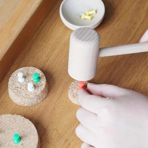 Montessori Hammer Hammering Nail Setting, Hand-Eye Coordination Training - Image 4