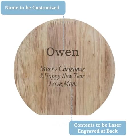 Wooden Letter Piggy Bank for Kids Boys Girls,Personalized Piggy Bank (Laser Engraving),A-Z Letters Coin Bank Money Box Customized Name, for Family Christmas Birthday Gift (O) - Image 2