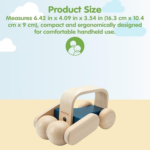 PlanToys® Wooden Massage Roller Montessori Sensory Kids Calm Tactile Toy - Image 2