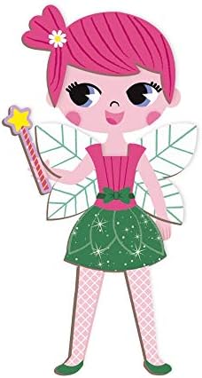 Janod - MagnetiBook 55 pc Magnetic Girl's Costumes Game - Creative Play - Enhances Creativity and Cognitive Skills - Portable Design, STEM Learning, Boosts Confidence - Image 6