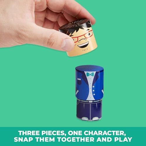 32-Piece Magnetic Wooden Figures, Adults and Kids - Image 6
