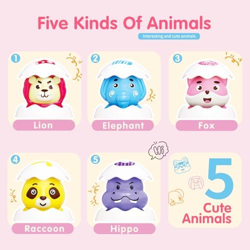FS Pop Up Toy for 1 Year Old Girls, Cause and Effect Toy - Image 6