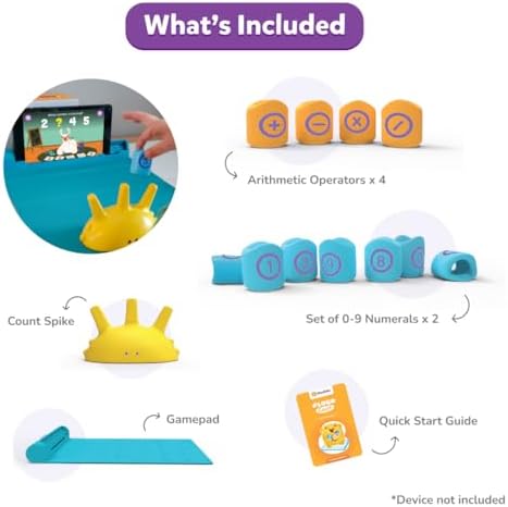 PlayShifu Math Games for Kids 5–7 – Plugo Count | STEM Learning Toy with Numbers & Operators | Fun Interactive Math Kit | Christmas Gift for Children - Image 2