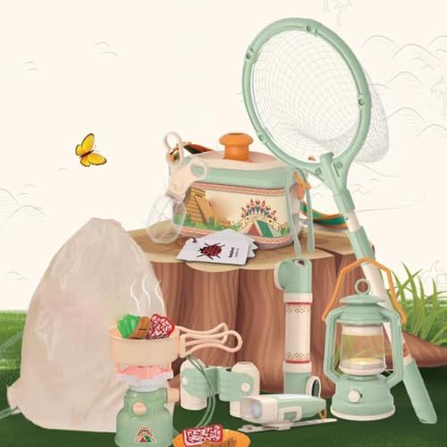Curiosity Toy Set for Nature Watching Play with Goggles Binoculars Catching Tools and Learning Toy Family Outdoor Fun Curiosity Set - Image 6