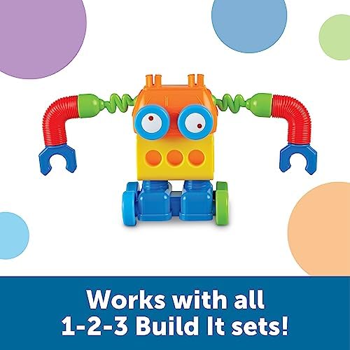 Learning Resources 1-2-3 Build It Robot Factory - Image 5